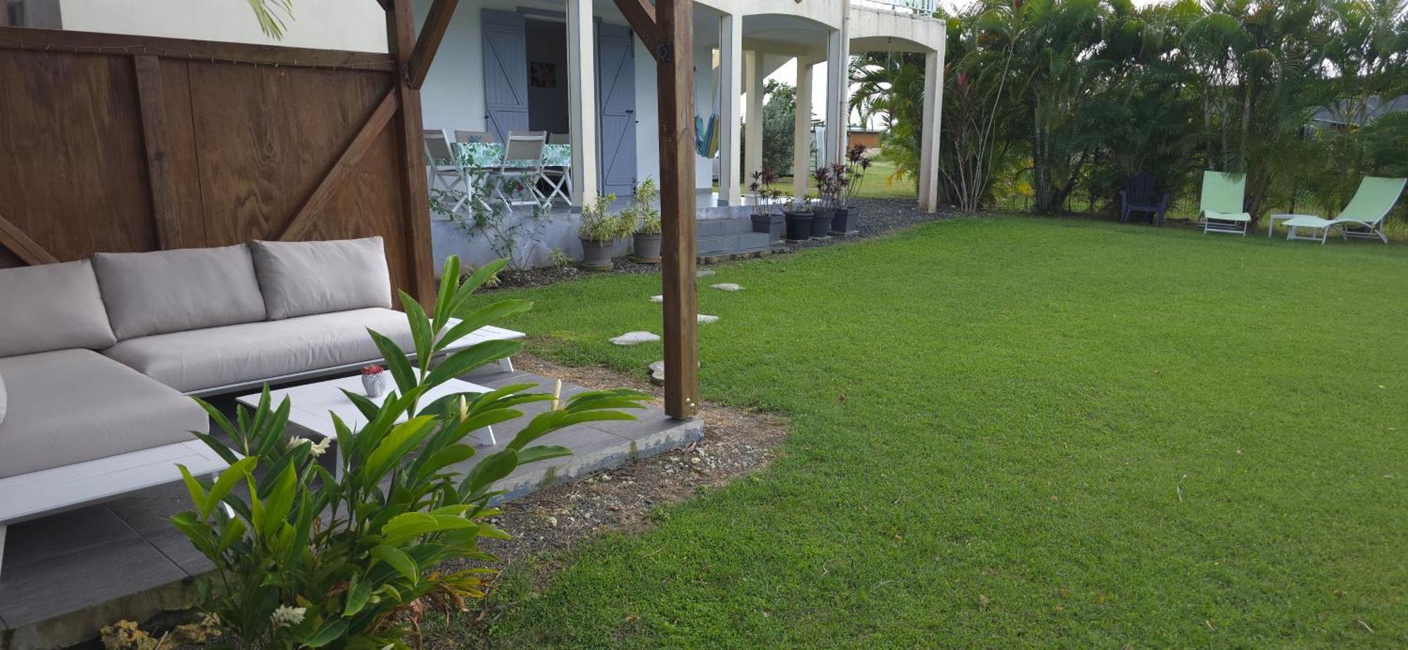 Maison Laurencia - Appartement Au Rez-De-Chaussee Avec Jardin Sainte-Anne  Buitenkant foto